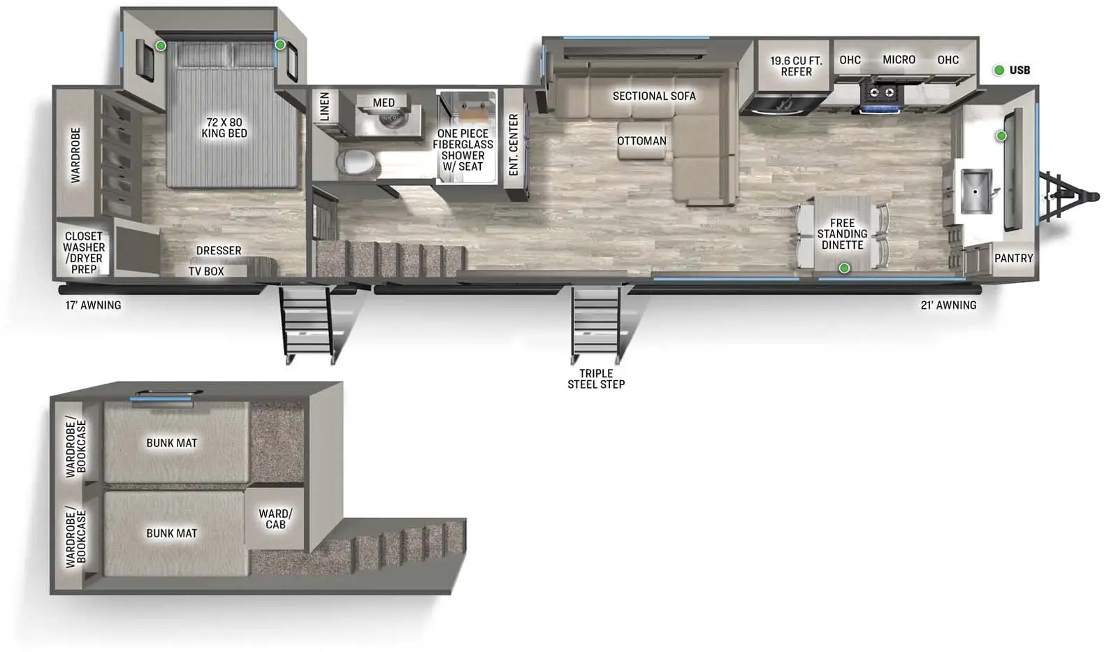 421FKL Floorplan Image